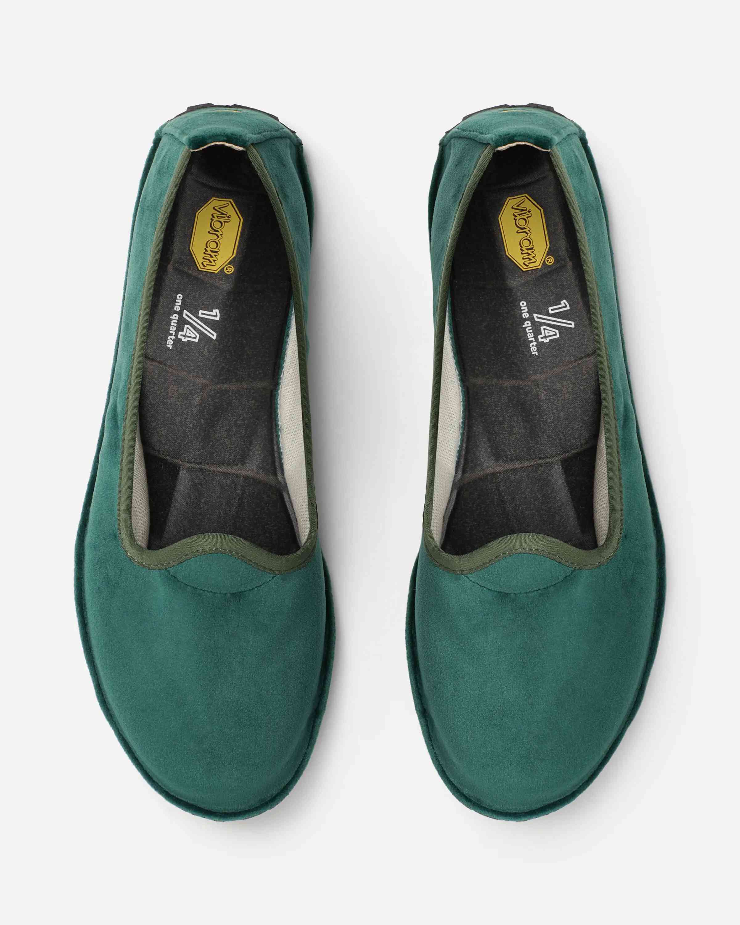 One Quarter Velvet Dark Green | | Vibram